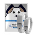 Coleira anti-pulgas e carraças para gato e cachorro, colar ajustável para cachorrinho e gatinho, antiparasagainst 8 meses, Breakaway Pet Accessories