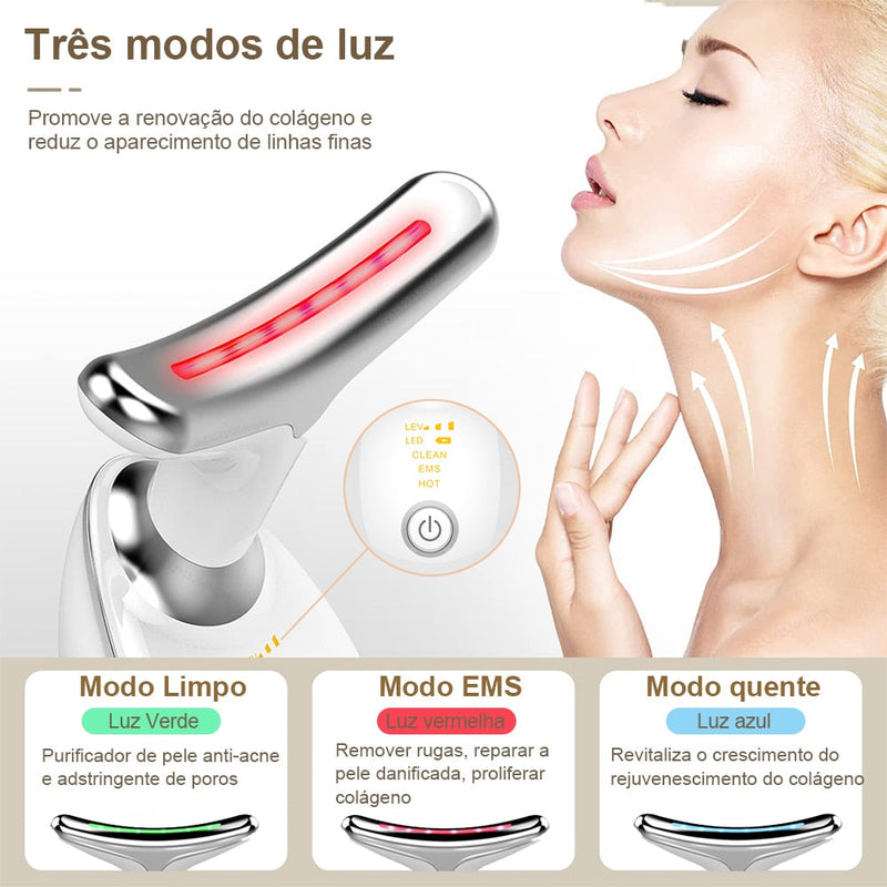 Massageador Facial 4 em 1